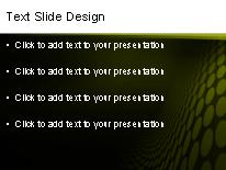 Abc Green Bar PowerPoint Template text slide design